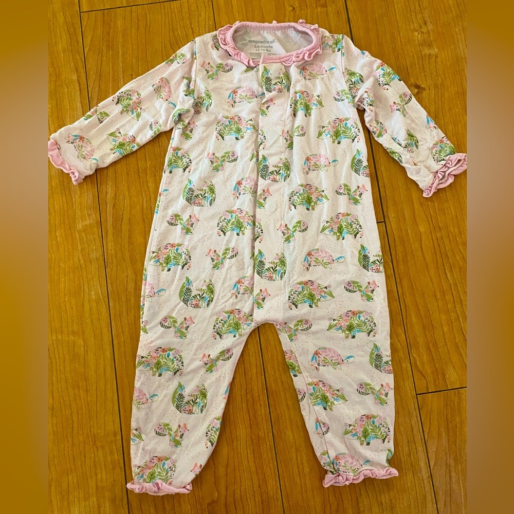 Magnetic Me Pink Woodland Creatures Patterned Pajamas
